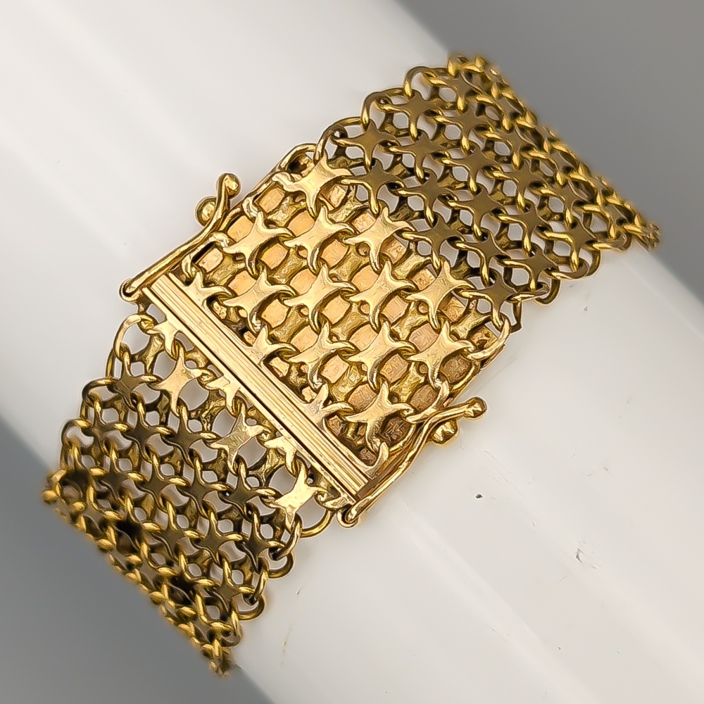 18.5cm X-Länk i Guld 18K 19.9g - Bild 2