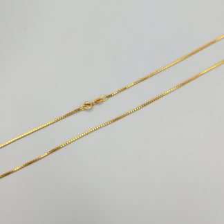46.5cm Venezialänk i Guld 18K 4.48g
