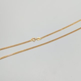 50.5cm Svedbom Pansarlänk i Guld 18K 8.65g