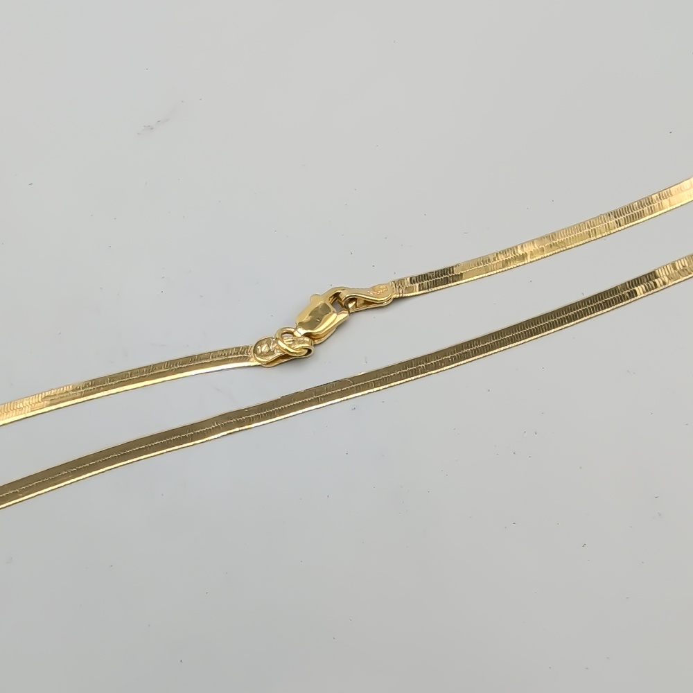51cm Halsband i Guld 14K 5.77g - Bild 2