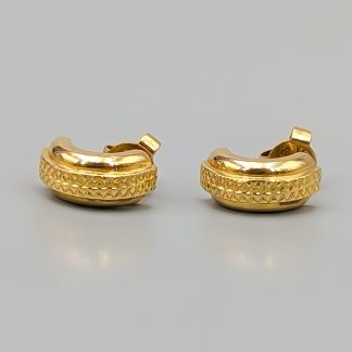 Örhängen i Guld 18K 5.51g 12mm