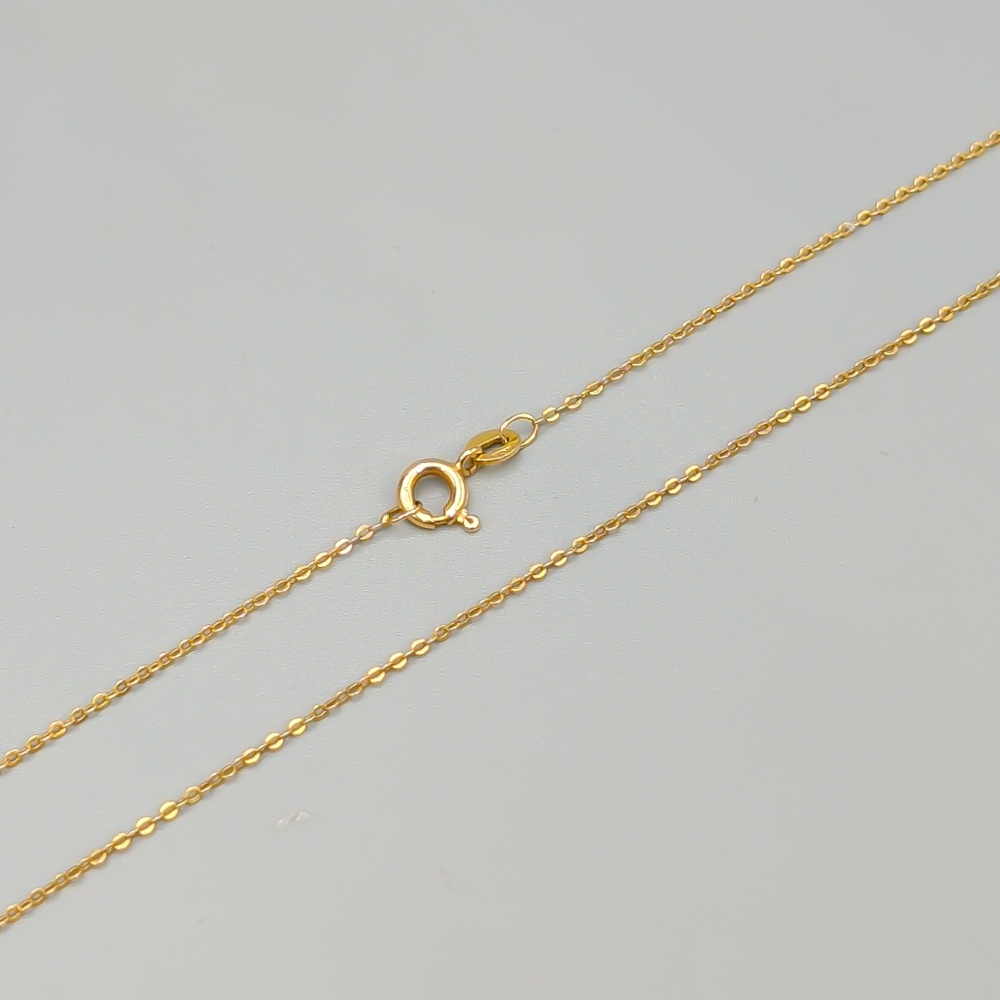 39.5cm Knivslipad Ankarlänk i Guld 18K 1.48g