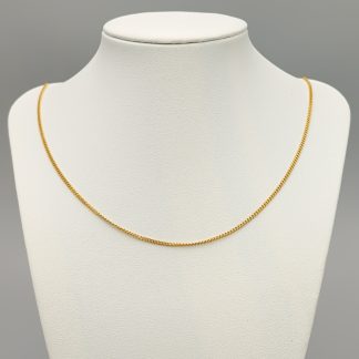 66.5cm Pansarlänk i Guld 18K 7.06g