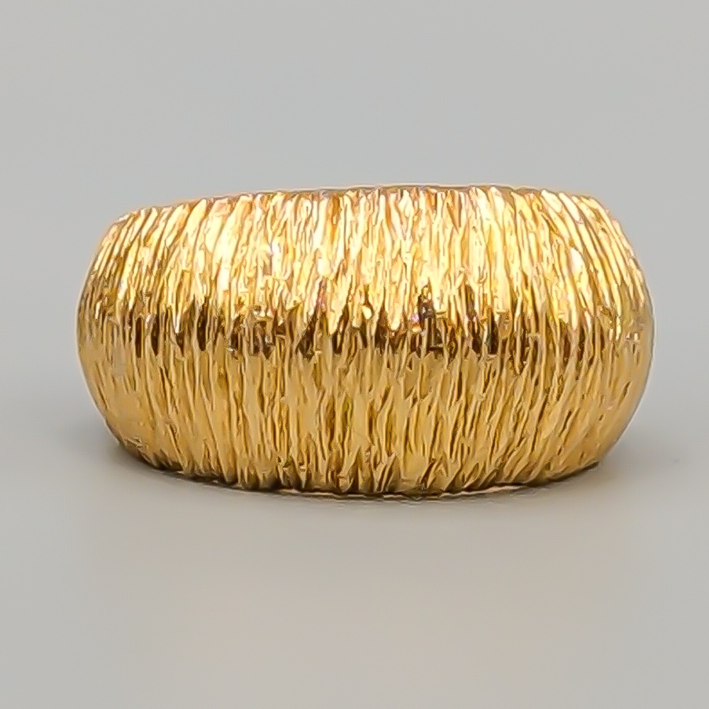 Ring i Guld 18K 6.56g 17mm