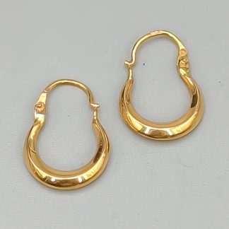 Creoler i Guld 18K 1.09g 19mm