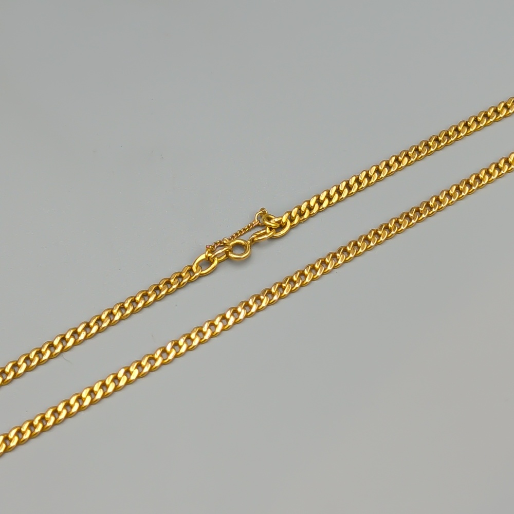 43.5cm Pansarlänk i Guld 18K 23.15g