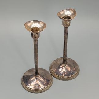 2 st Ljusstakar i Silver S830 419.37g 195cm