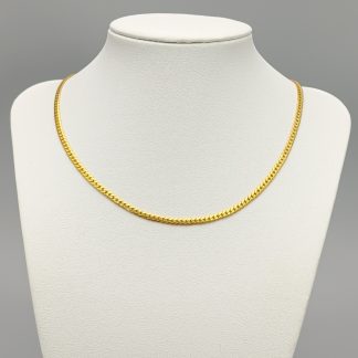 44cm Pansarlänk i Guld 18K 5.88g