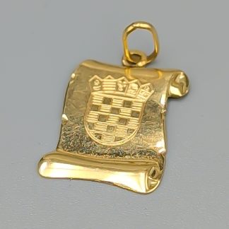 Hänge i Guld 14K 0.93g 20mm