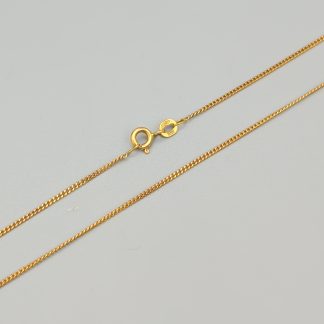 42.5cm Pansarlänk i Guld 18K 2.42g