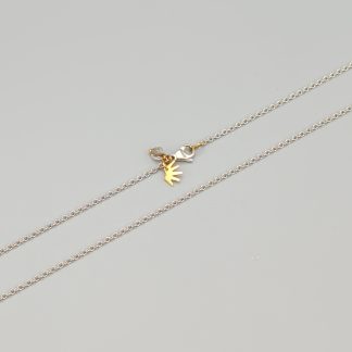 86cm Ankarlänk i Flerfärgat Guld 18K 9.11g