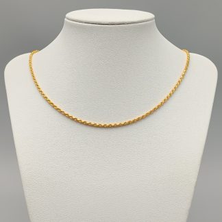 45cm Balesstra Cordell-länk i Guld 18K 11.4g