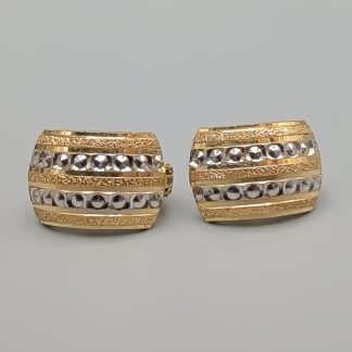 Örhängen i Flerfärgat Guld 18K 3.31g 17mm