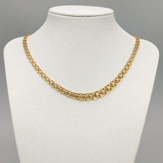 45.5cm Doserad X-Länk i Guld 18K 13.97g