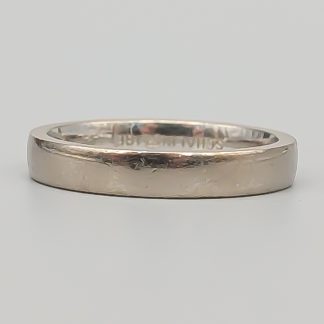 Schalins Slät ring i Vitguld 18K 6.57g 18.75mm