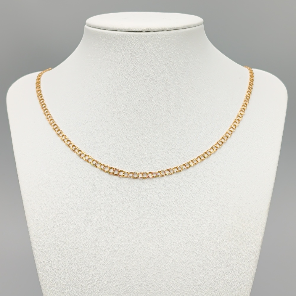 42.5cm Bismarcklänk i Guld 18K 5.02g