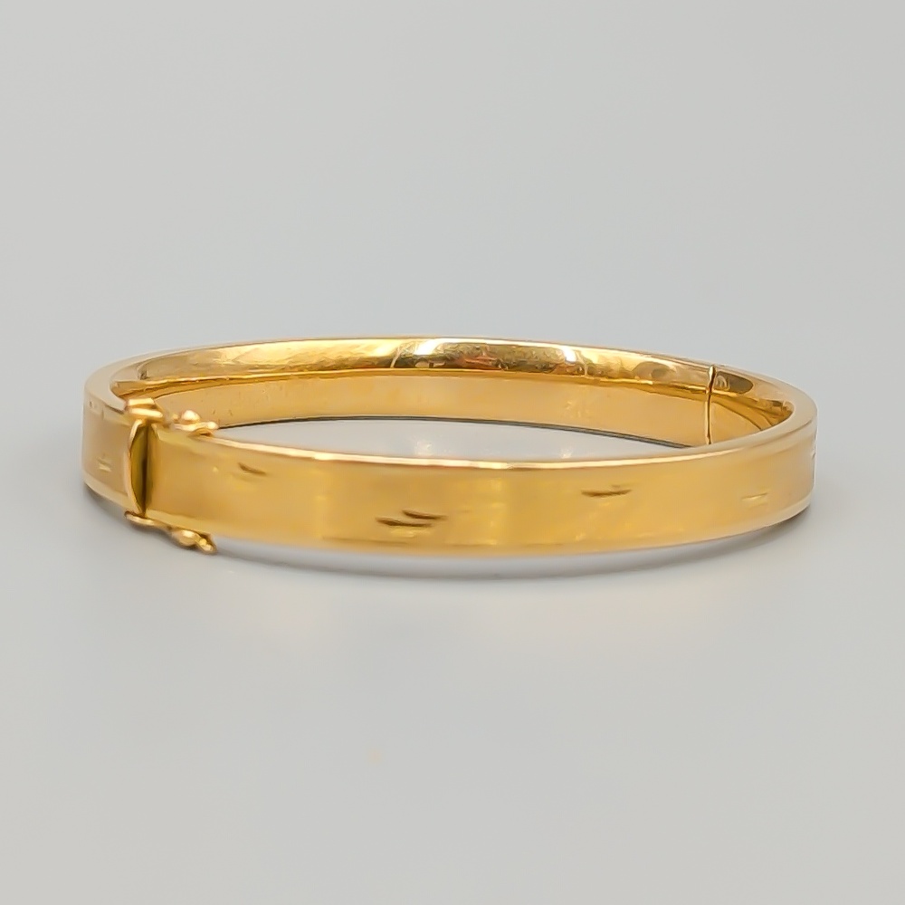 20.5cm Stelt armband i Guld 18K 17.92g - Bild 2