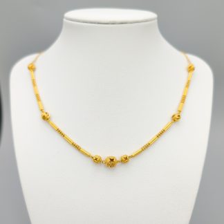 48.5cm Halsband i Guld 21K 12.53g