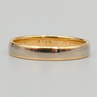 Slät ring i Guld 18K 2.55g 16.5mm