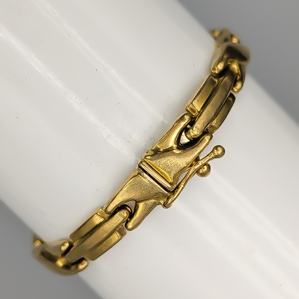 18.5cm Armband i Guld 18K 10.37g - Bild 2