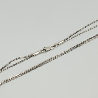 42cm Rävsvans i Silver S925 7.32g