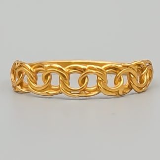 Ring i Guld Bismarck 18K 0.94g 16.5mm