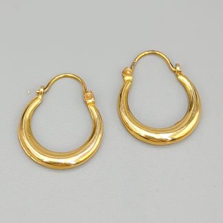 Creoler i Guld 18K 1.33g 21mm