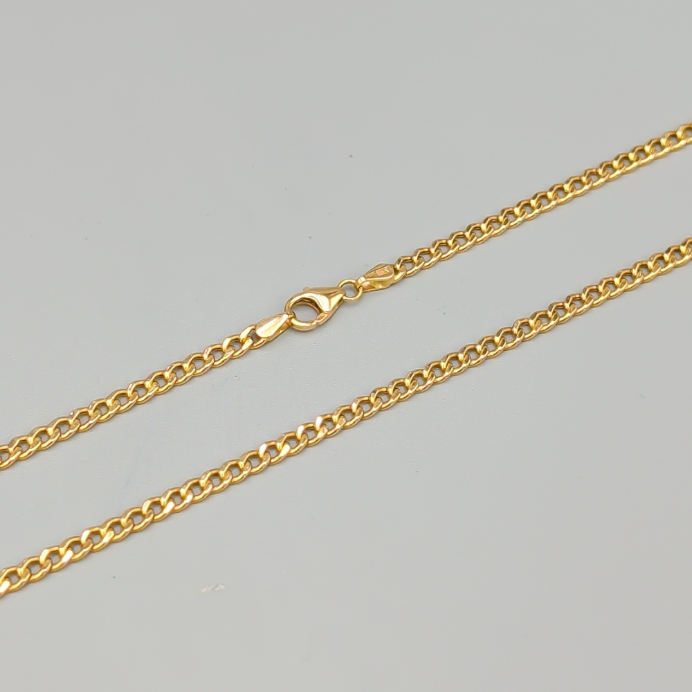 50.5cm Pansarlänk i Guld 18K 5.07g