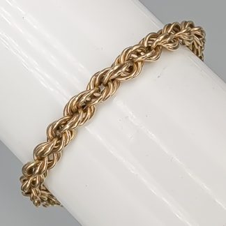 21.5cm Cordell-länk i Guld 10K 4.69g