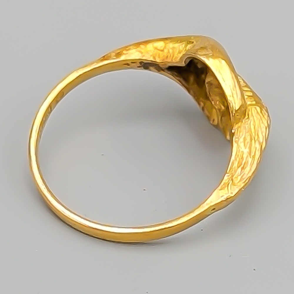 Ring i Guld 18K 2.7g 16.5mm - Bild 2