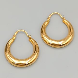 Creoler i Guld 18K 2.73g 24mm