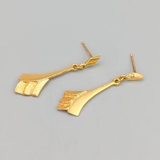 Örhängen i Guld 18K 2.07g 28mm