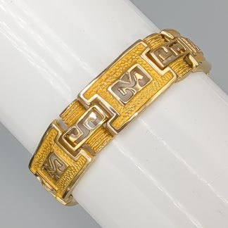 17.5cm Armband i Guld 18K 18.1g