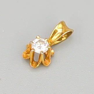 Diamanthänge i Guld 18K 0.58g 15mm