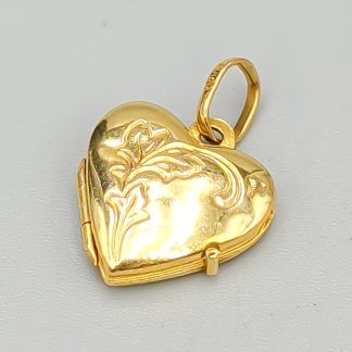 Medaljong i Guld 18K 1.33g 13mm