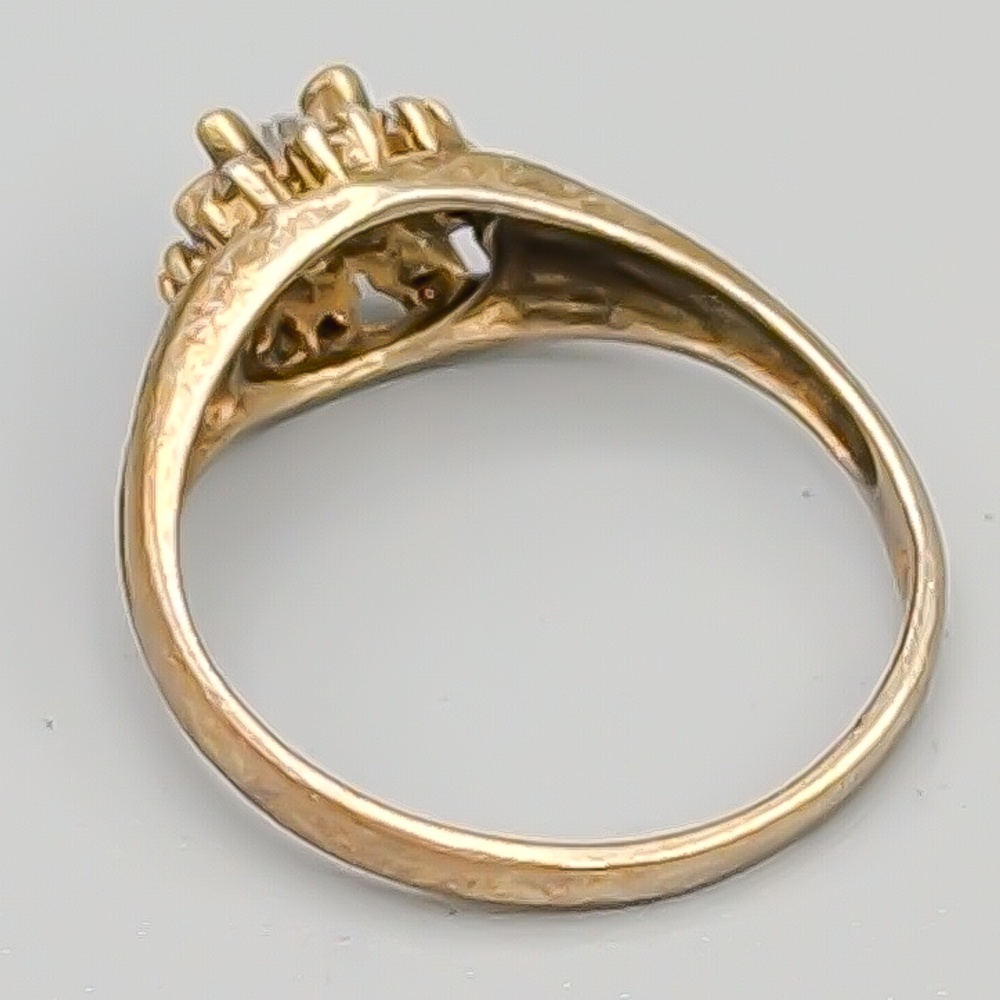 Ring i Silver med Vita Stenar S830 1.83g 16.75mm - Bild 2