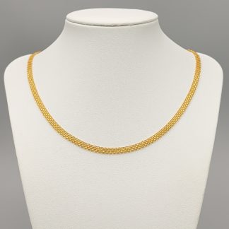 45cm X-Länk i Guld 18K 9.46g