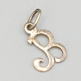 Hänge i Silver Bokstaven B S925 0.41g 14mm