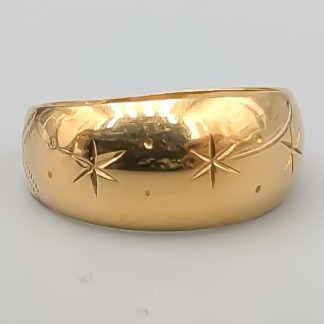 Ring i Guld 18K 1.73g 15.75mm