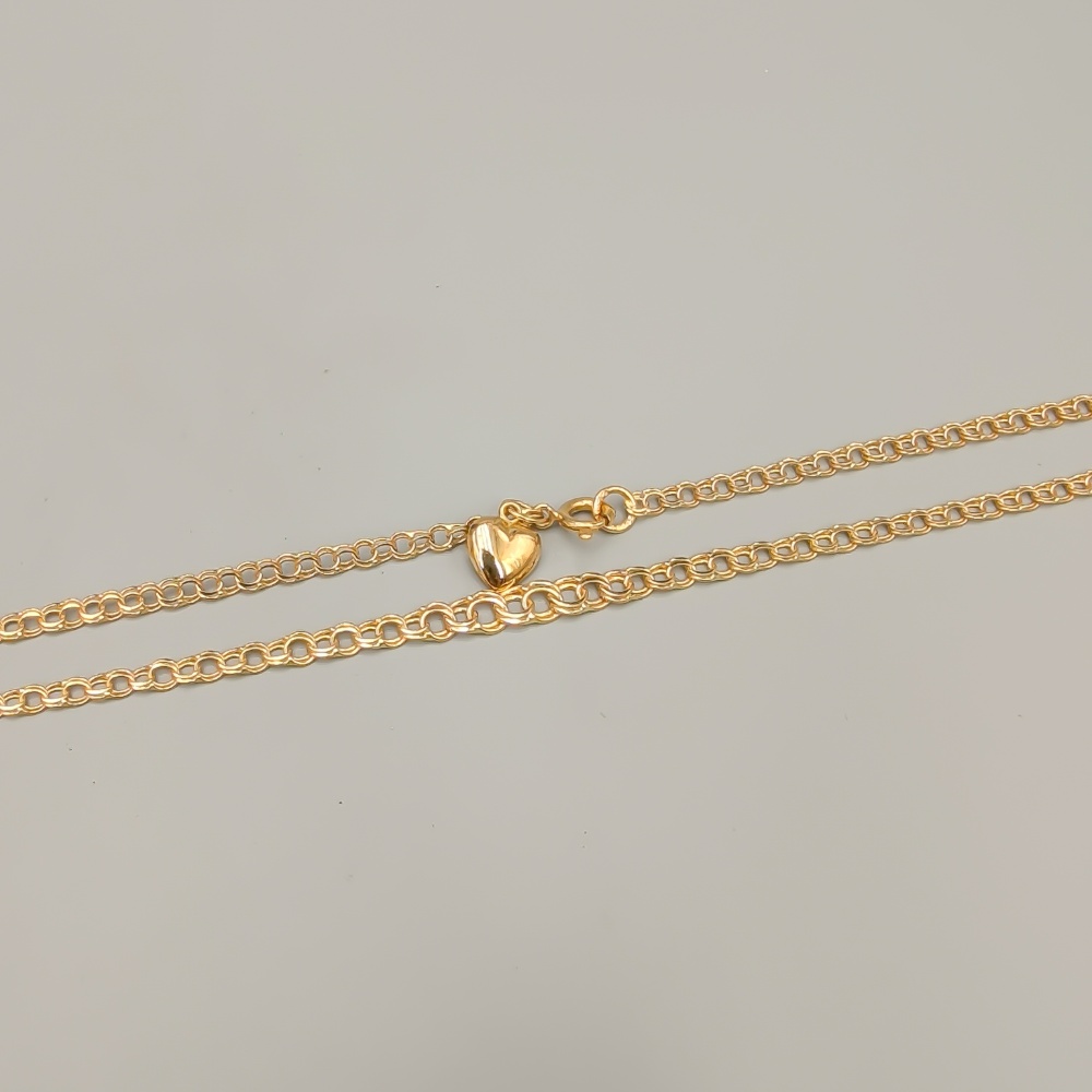 42.5cm Bismarcklänk i Guld 18K 4.95g - Bild 2