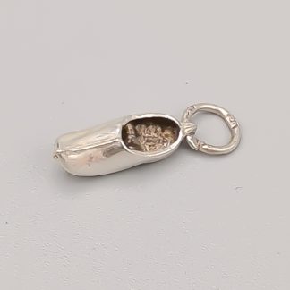 Hänge i Silver Träsko S925 0.55g 15mm