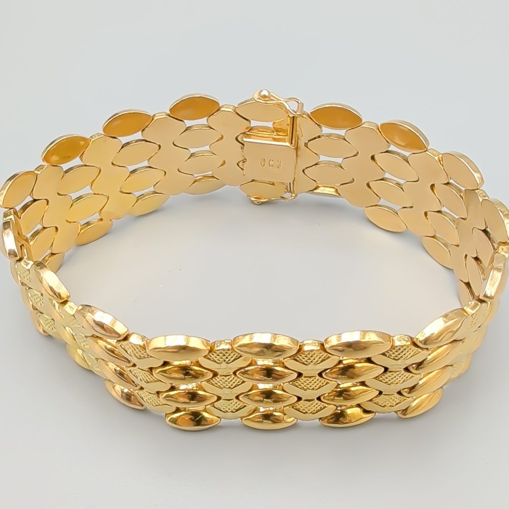 19.5cm Uno-A-Erre Armband i Guld 18K 32.57g - Bild 3