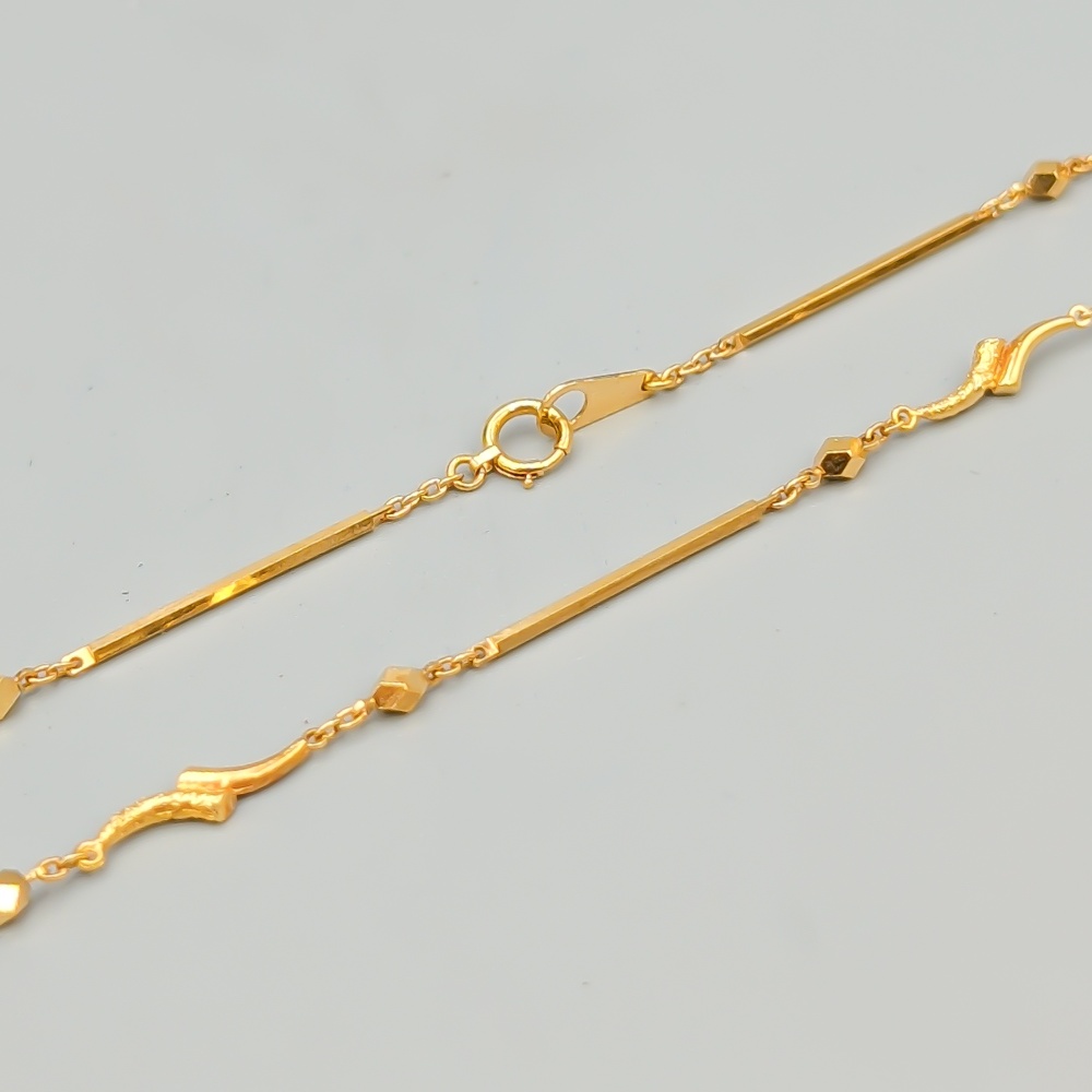 41cm Halsband i Guld 18K 9.07g - Bild 2