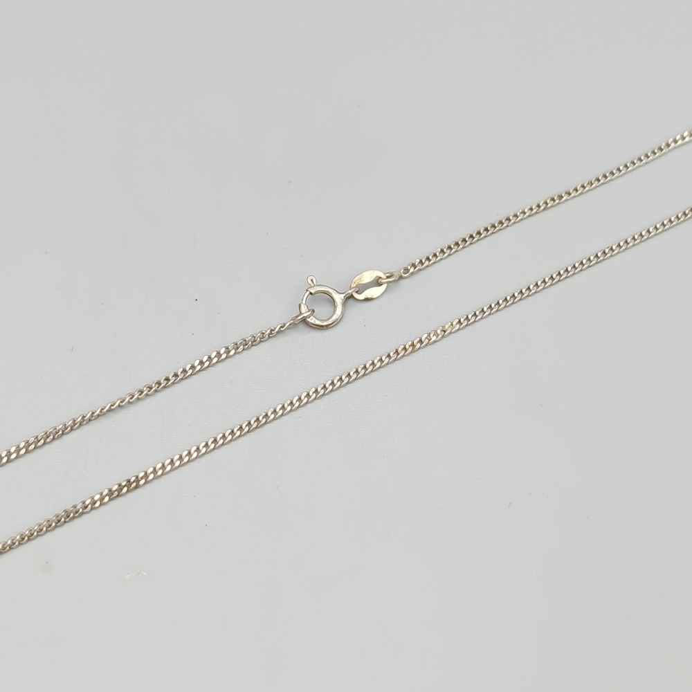 39cm Pansarlänk i Silver S925 2.42g
