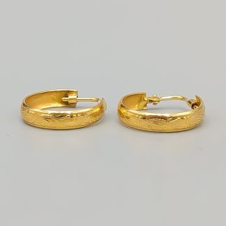 Creoler i Guld 18K 2.67g 18mm