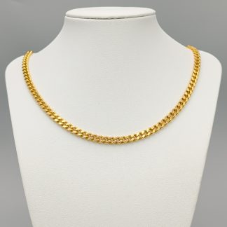 52cm Pansarlänk i Guld 18K 55.2g