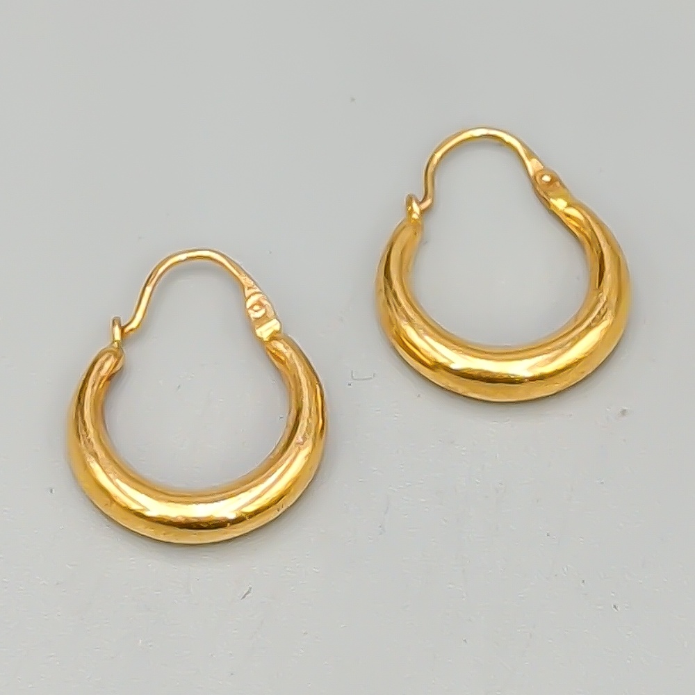 Creoler i Guld 18K 1.95g 19mm