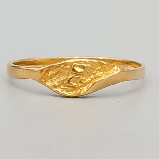 Ring i Guld 18K 1.45g 17.5mm