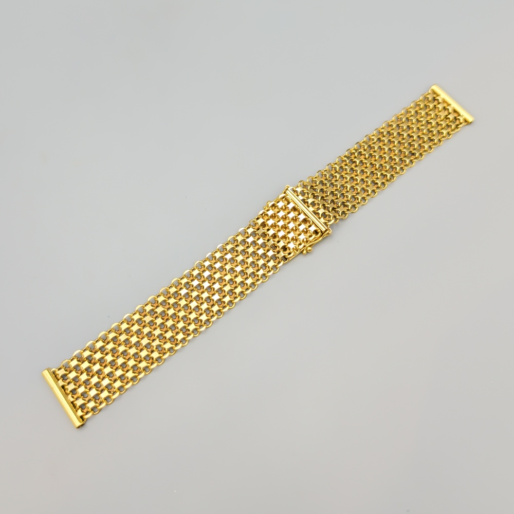Klocklänk i Guld 18K 26.11g 150mm