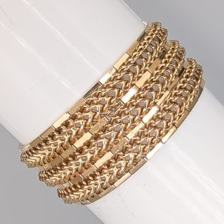 20cm Armband i Guld 18K 55.66g